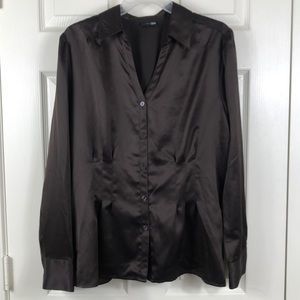 Beautiful East 5th Long Sleeve Button Down Blouse